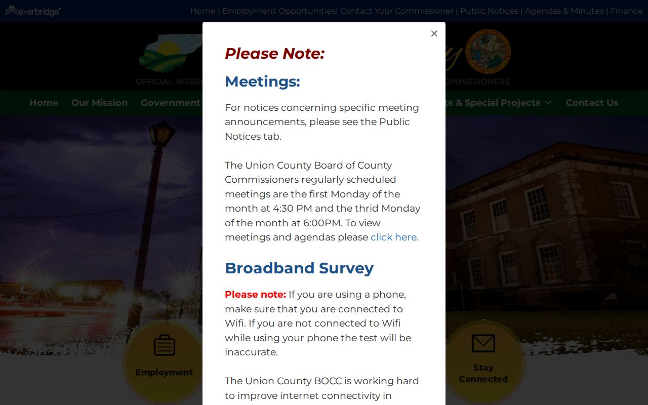Official Union County Florida government website